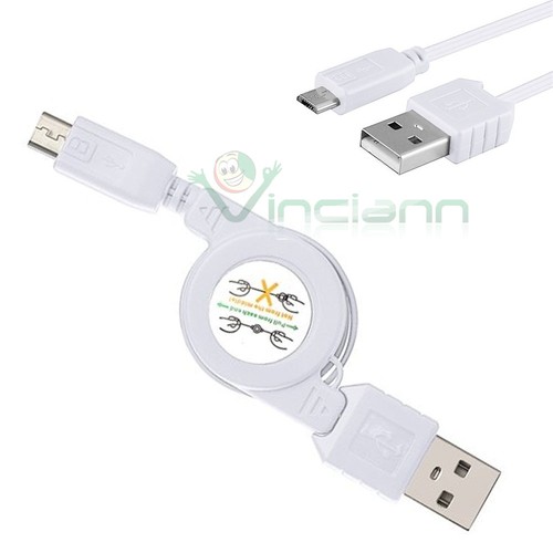 Cavo micro usb - usb, retrattile